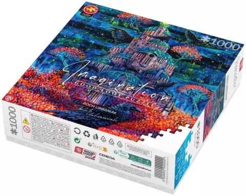 Puzzle Good Loot Imagination: Roch Urbaniak Twierdza Pani Kruków / Raven Queen's Fortress 1000 elementów