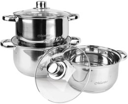 Zestaw garnków 6 elementów MR-2020-6M MAESTRO