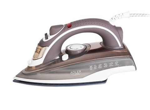 Żelazko parowe Adler AD 5030 (3000W; kolor szary) Żelazko parowe Adler AD 5030 (3000W; kolor szary)