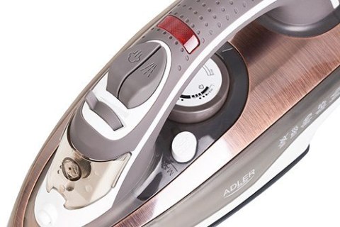 Żelazko parowe Adler AD 5030 (3000W; kolor szary) Żelazko parowe Adler AD 5030 (3000W; kolor szary)