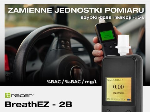 TRACER ALKOMAT BREATHEZ-2B PÓŁPRZEWODNIKOWY TRAALC47557 TRACER ALKOMAT BREATHEZ-2B PÓŁPRZEWODNIKOWY TRAALC47557