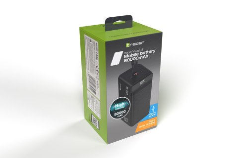 TRACER POWERBANK VOUGE-8 80000MAH QC+PD22.5W TRACER POWERBANK VOUGE-8 80000MAH QC+PD22.5W