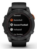 Zegarek sportowy Garmin Fenix 7 Pro Solar Edition Slate Grey / Black Band