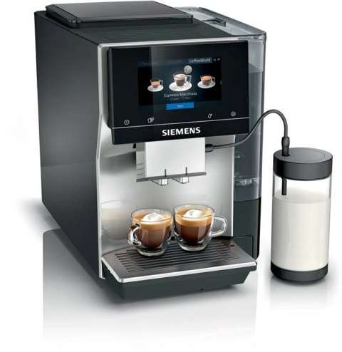 Ekspres ciśnieniowy Siemens TP715R07 EQ700 (1500W; czarny)