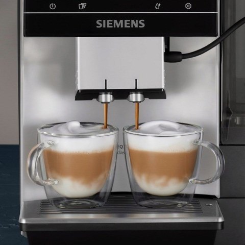 Ekspres ciśnieniowy Siemens TP715R07 EQ700 (1500W; czarny)