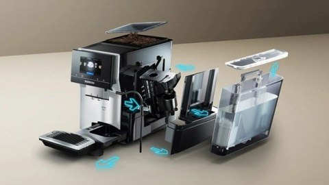 Ekspres ciśnieniowy Siemens TP715R07 EQ700 (1500W; czarny)