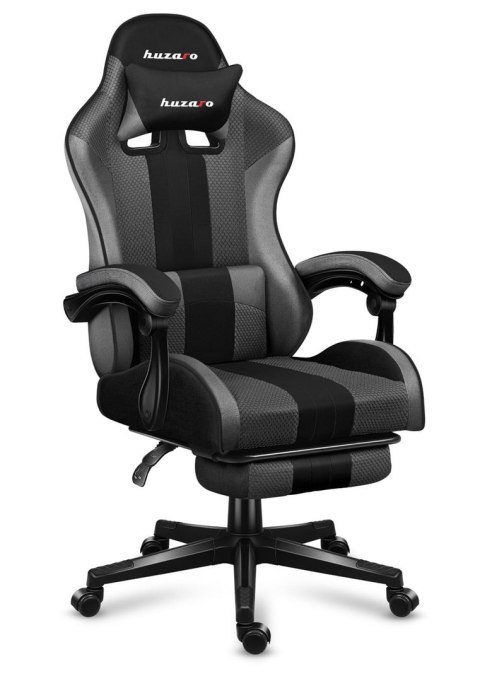 Fotel gamingowy Huzaro Force 4.7 Grey Mesh (WYPRZEDAŻ)