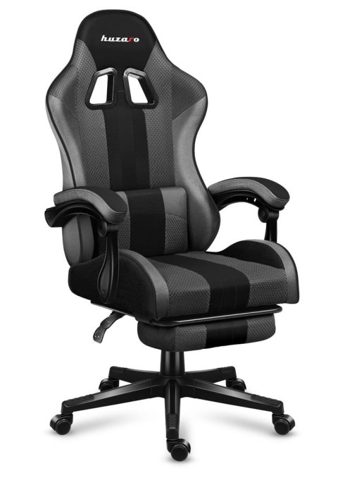 Fotel gamingowy Huzaro Force 4.7 Grey Mesh (WYPRZEDAŻ)
