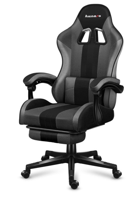 Fotel gamingowy Huzaro Force 4.7 Grey Mesh (WYPRZEDAŻ)