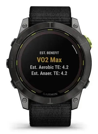 Zegarek sportowy Garmin Enduro 2 Solar Black Carbon Gray DLC Ti Ultrafit Band Zegarek sportowy Garmin Enduro 2 Solar Black Carbon Gray DLC Ti Ultrafit Band