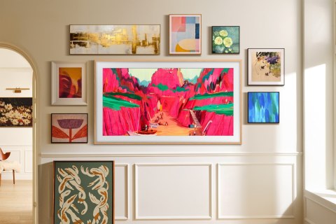 Telewizor 75" Samsung QE75LS03F The Frame 4K 144Hz Tizen Neo Quantum HDR