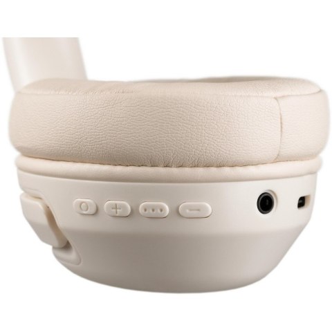 DEFENDER SŁUCHAWKI NAUSZNE BLUETOOTH FREEMOTION B475 ANC BEŻOWE 63475