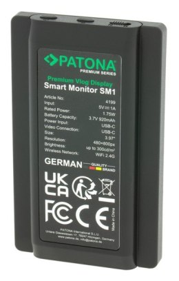PATONA Premium Vlog Display Smart Monitor SM1 do smartfonów