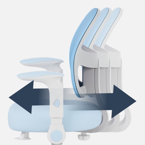 Fotel obrotowy Junior 5.0 Blue