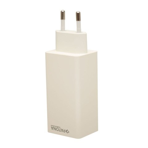PATONA Premium Ładowarka GaN PD100W 2xUSB-C 1xUSB-A PD3.0 QC3.0 kolor biały