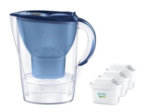 Dzbanek filtrujący Brita Marella+3 Maxtra Pro PP (2,4l ; niebieski)