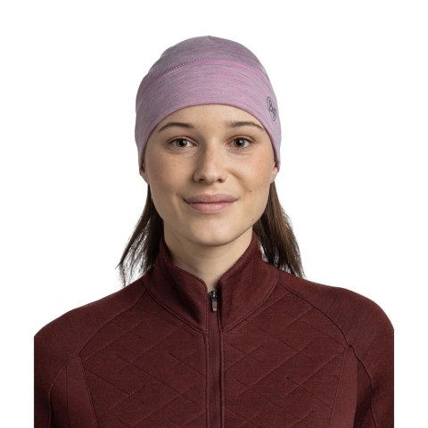 Czapka BUFF MERINO LIGHTWEIGHT BEANIE SOLID PANSY