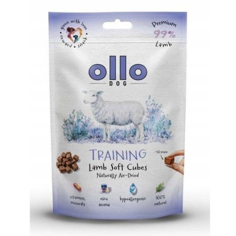 Ollo Air Dried Lamb Cubes dla psa 80g
