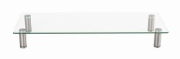 GEMBIRD SZKLANA PODSTAWKA NA MONITOR ROZMIAR M