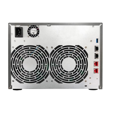 NAS Asustor AS6510T;  LOCKERSTOR 10, 10x (3.5" SATA HDD/ 2.5" SSD), Intel ATOM C3538, 8GB DDR4 SODIMM (max. 64GB), 2x 10GbE, 2x 