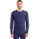 Bielizna termoaktywna z długim rękawem Odlo BL TOP crew neck l/s MERINO 260 roz. M Niebieska