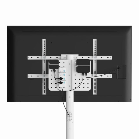GEMBIRD STOJAK NA TELEWIZOR 37" - 86", BIAŁY