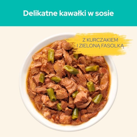 PURINA CAT CHOW Kurczak&Fasola 20+6 saszet. 2,21kg