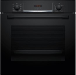 Piekarnik BOSCH HBA514BB3 + Prowadnice teleskopowe 1 poziomowe BOSCH HEZ538000