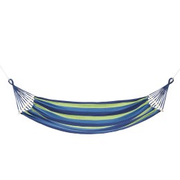 NC9001 NIEBIESKI HAMAK Z DREWNIANĄ BELKĄ 70CM I METALOWYM UCHWYTEM NILS CAMP