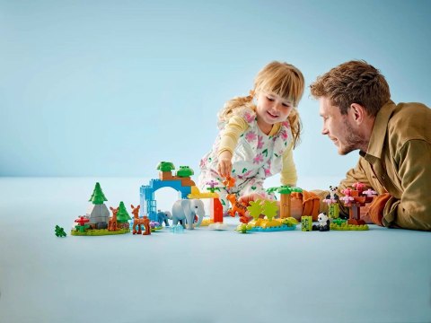 LEGO DUPLO TOWN 10446 Rodziny dzikich zwierząt 3w1