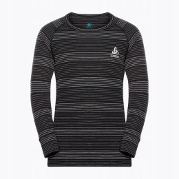 Zestaw bielizny dziecięcej Odlo Set long ACTIVE WARM ECO SET roz. 164cm Czarno-Szary