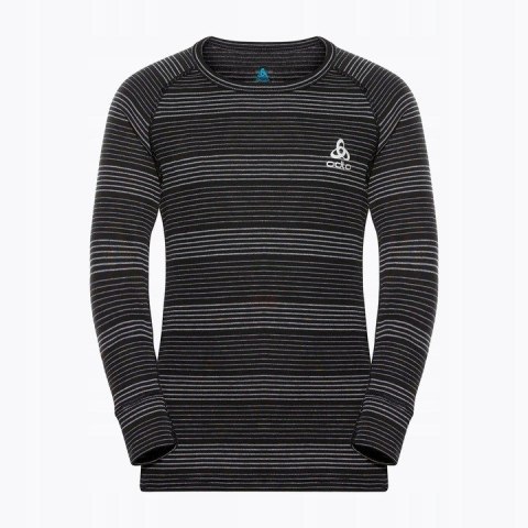 Zestaw bielizny dziecięcej Odlo Set long ACTIVE WARM ECO SET roz. 164cm Czarno-Szary