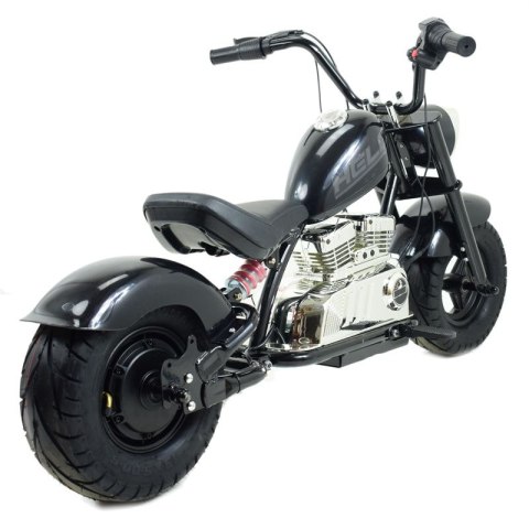 MOTOR CHOPPER "HELD", POMPOWANE KOŁA DO 25 KM/H, PODŚWIETLANY SILNIK/XB1058