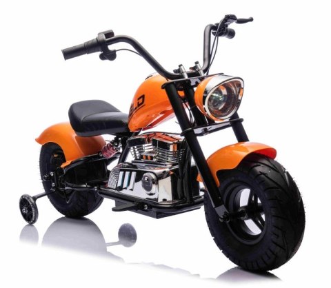 MOTOR CHOPPER "HELD", POMPOWANE KOŁA DO 25 KM/H, PODŚWIETLANY SILNIK/XB1058