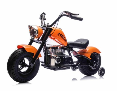 MOTOR CHOPPER "HELD", POMPOWANE KOŁA DO 25 KM/H, PODŚWIETLANY SILNIK/XB1058