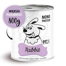 Paka Zwierzaka Pepe Rabbit 99% królik 800g