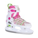 NH2255 A WHITE/PINK ROZM. L(40-43) ŁYŻWY HOKEJOWE NILS EXTREME