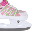 NH2255 A WHITE/PINK ROZM. L(40-43) ŁYŻWY HOKEJOWE NILS EXTREME