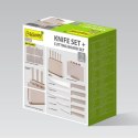 Zestaw noży + desek MR-1412-BEIGE MAESTRO