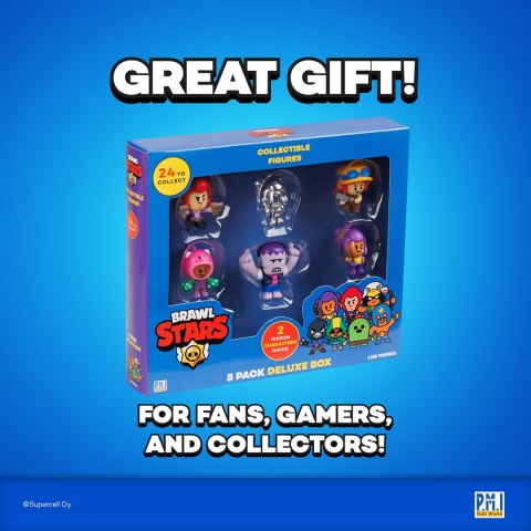 BRAWL STARS S1 FIGURES - 8 PACK DELUXE BOX VER.C