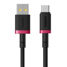 Kabel Baseus Dura USB-Typ C 60W 1m (czerwono-czarny)