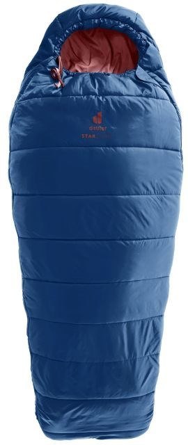 Śpiwór dziecięcy Deuter Starlight (130-170 cm) - nightblue/redwood