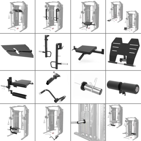 CYKLOP 10 ATLAS DO ĆWICZEŃ Z SUWNICĄ SMITHA SEMI COMMERCIAL HMS