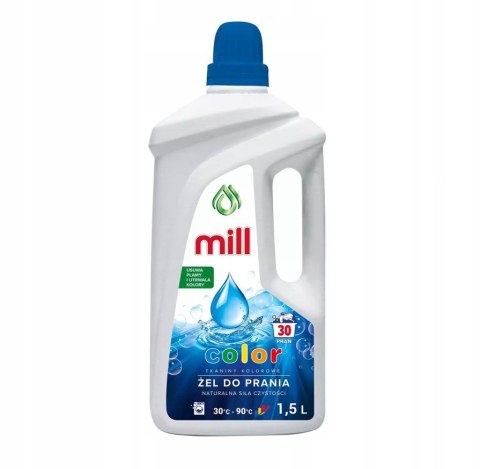MILL Żel do prania Kolor 1,5l (opak.zb 8szt.)