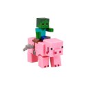 MINECRAFT S2 3D WIND-UP TOY - BABY ZOMBIE & PIG