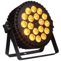 LIGHT4ME ALU QUAD PAR 18x6W RGBW - Reflektor sceniczny