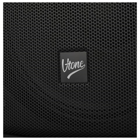 V-TONE OrionX 14 ACCU - Kolumna aktywna akumulatorowa czarna, Bluetooth, TWS, USB, AUX, FM, DSP, wysuwana rączka, kółka transpor