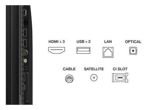 Telewizor 43" TCL 43T69C