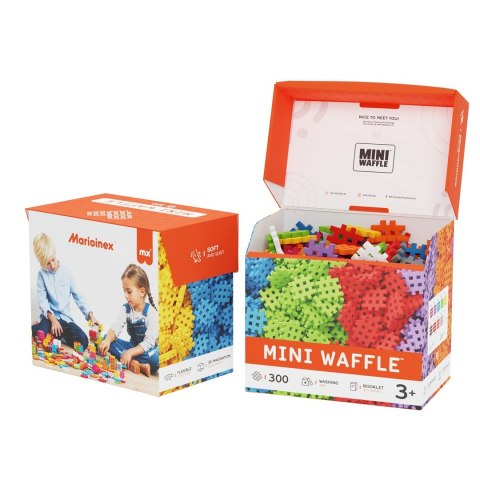 MARIOINEX Klocki Mini Waffle, 300 elementów
