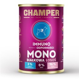 CHAMPER IMMUNO MONOBIAŁKOWA łosoś mokra karma dla psa 400g